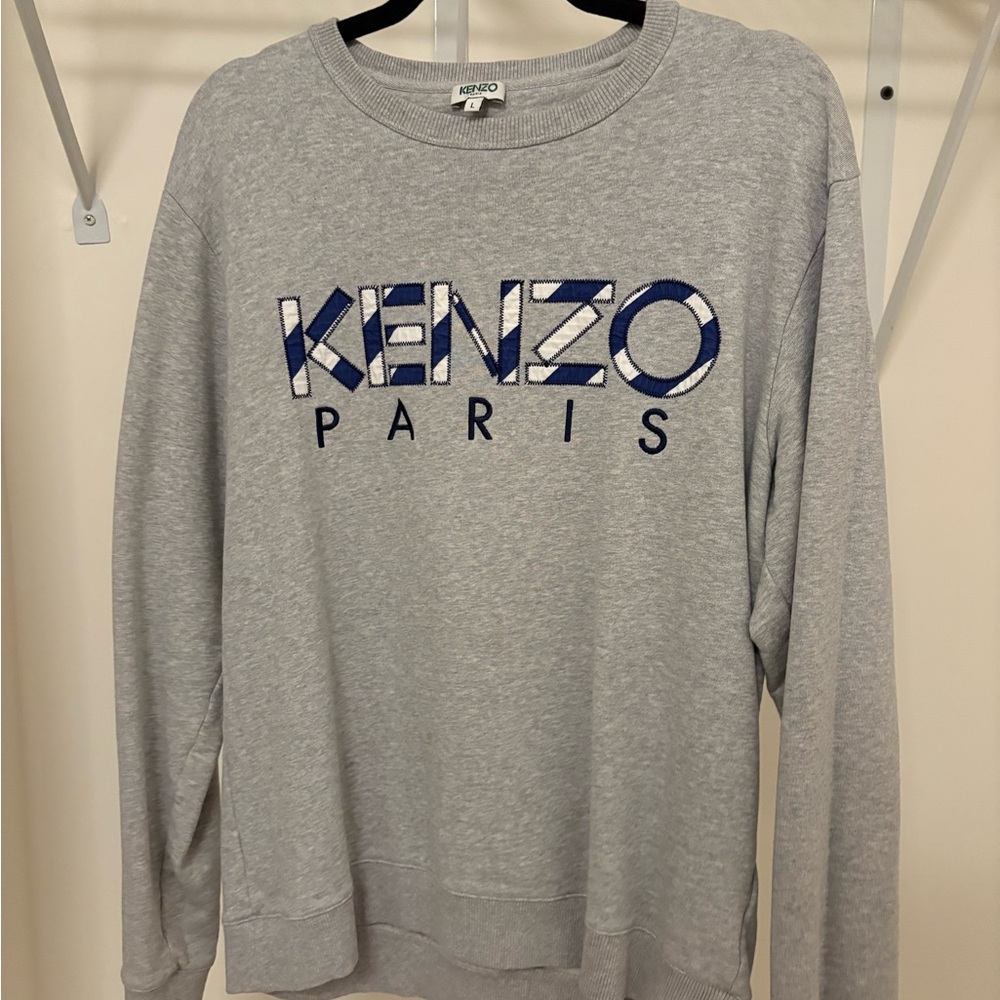 Kenzo Paris Gray Sweatshirt